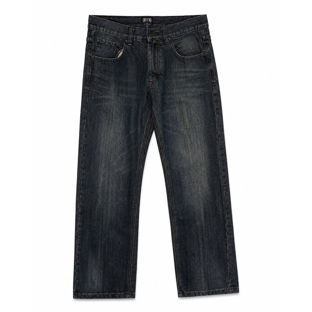 F.u.s.a.i. Men’s Blue Jeans 40x32 Straight Leg Denim Pants